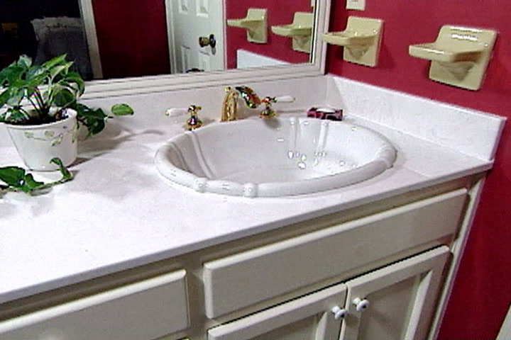 Diy Guide Find Out How To Replace A Bathroom Sink Ron Hazelton - How To Remove A Bathroom Drop In Sink
