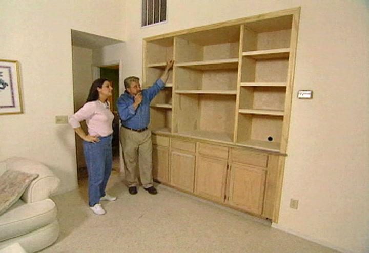 How To Make A Built In Entertainment Center Ron Hazelton